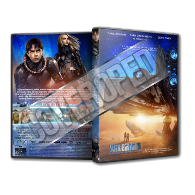 Valerian Ve Bin Gezegen İmparatorluğu V2 Cover Tasarımı (Dvd Cover)